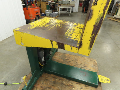 Southworth ZTU-4 Pan Style Container Tilter Lift Table Tipper 4000lbs 85° 40x29"