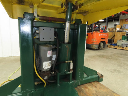 Southworth ZTU-4 Pan Style Container Tilter Lift Table Tipper 4000lbs 85° 40x29"