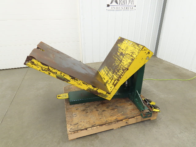Southworth ZTU-4 Pan Style Container Tilter Lift Table Tipper 4000lbs 85° 40x29"
