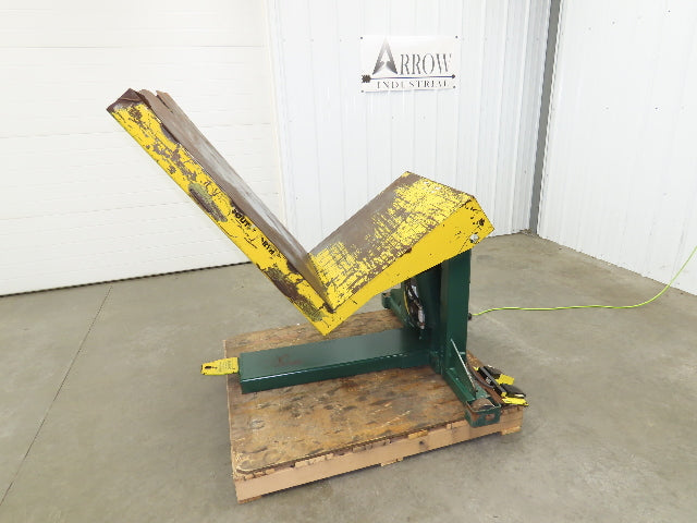 Southworth ZTU-4 Pan Style Container Tilter Lift Table Tipper 4000lbs 85° 40x29"