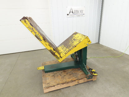 Southworth ZTU-4 Pan Style Container Tilter Lift Table Tipper 4000lbs 85° 40x29"