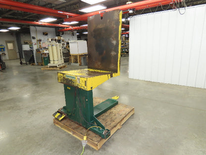 Southworth ZTU-4 Pan Style Container Tilter Lift Table Tipper 4000lbs 85° 40x29"