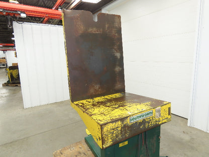 Southworth ZTU-4 Pan Style Container Tilter Lift Table Tipper 4000lbs 85° 40x29"