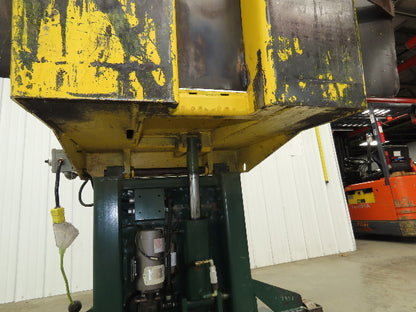 Southworth ZTU-4 Pan Style Container Tilter Lift Table Tipper 4000lbs 85° 48x48"
