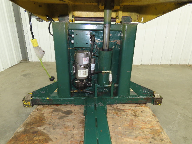 Southworth ZTU-4 Pan Style Container Tilter Lift Table Tipper 4000lbs 85° 48x48"