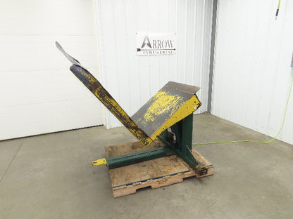 Southworth ZTU-4 Pan Style Container Tilter Lift Table Tipper 4000lbs 85° 48x48"