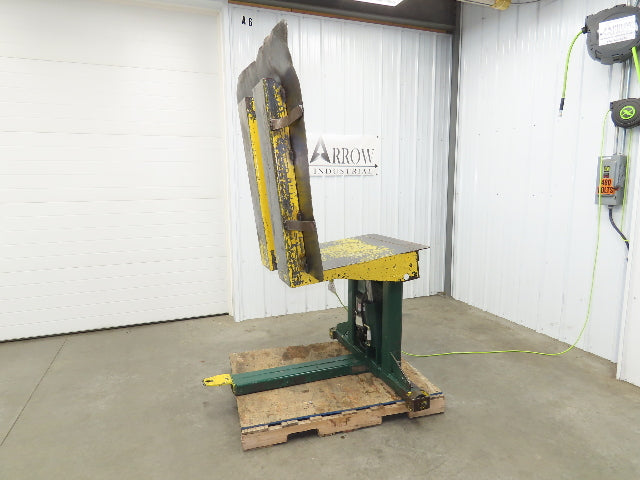 Southworth ZTU-4 Pan Style Container Tilter Lift Table Tipper 4000lbs 85° 48x48"