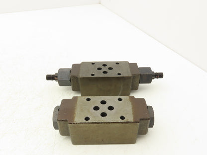 Nachi OCP-G01-W1-21 Hydraulic Check Valve & Flow Control Valve 3 Each Lot of 6