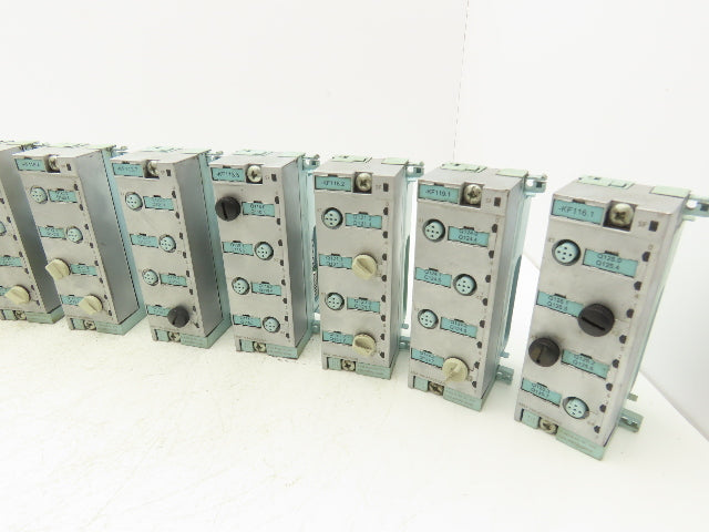 Siemens 6ES7 194-4CA00-0AA0 SIMATIC 8 point Digital Output w/Connector Lot of 11
