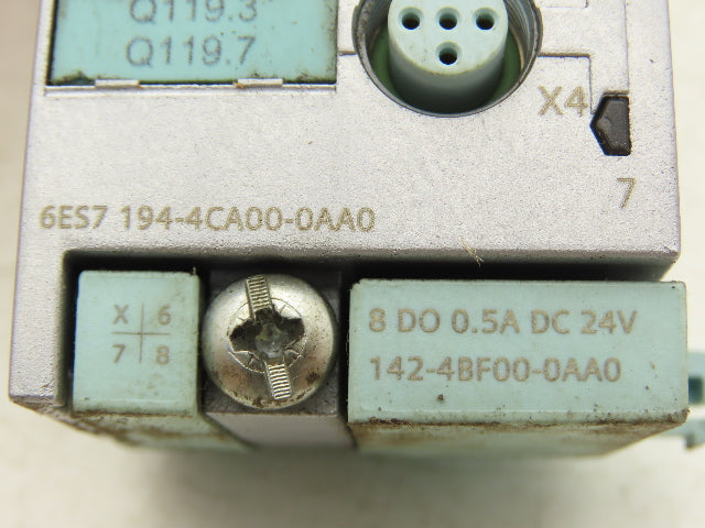 Siemens 6ES7 194-4CA00-0AA0 SIMATIC 8 point Digital Output w/Connector Lot of 11