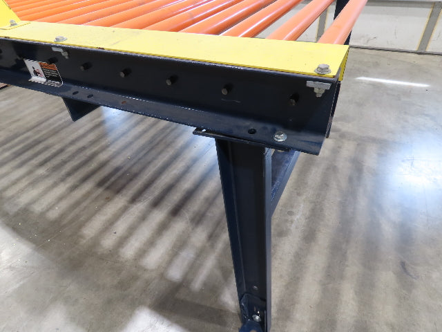 55"x 8' 4" Chain Drive Roller Conveyor 48"BF 1.9" Urethane Roller 460V 3PH 45fpm
