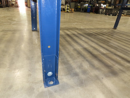 55"x 8' 4" Chain Drive Roller Conveyor 48"BF 1.9" Urethane Roller 460V 3PH 45fpm