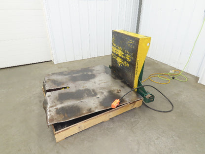 Southworth ZTU-4 Pan Style Tote Tilter Lift Table Tipper 4000lbs 85° 48x46"