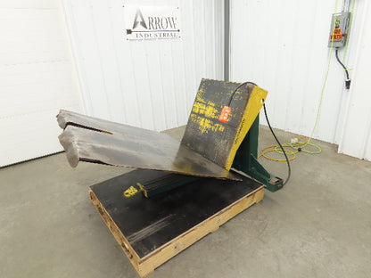 Southworth ZTU-4 Pan Style Tote Tilter Lift Table Tipper 4000lbs 85° 48x46"
