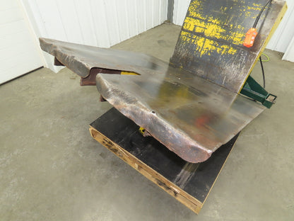 Southworth ZTU-4 Pan Style Tote Tilter Lift Table Tipper 4000lbs 85° 48x46"