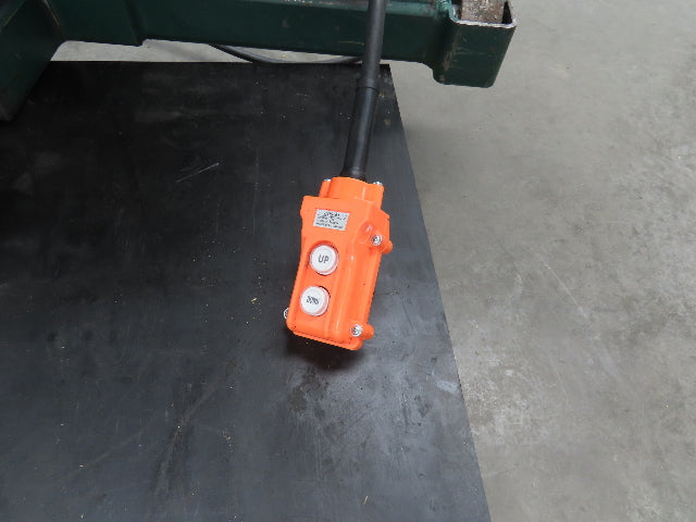 Southworth ZTU-4 Pan Style Tote Tilter Lift Table Tipper 4000lbs 85° 48x46"