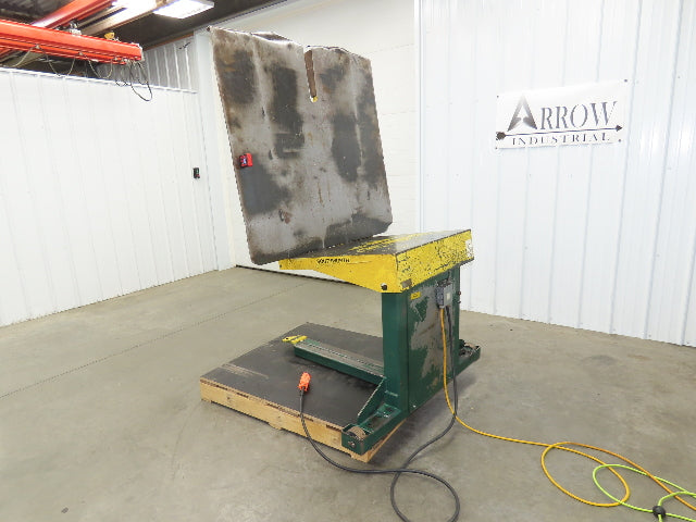 Southworth ZTU-4 Pan Style Tote Tilter Lift Table Tipper 4000lbs 85° 48x46"