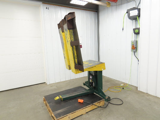 Southworth ZTU-4 Pan Style Tote Tilter Lift Table Tipper 4000lbs 85° 48x46"