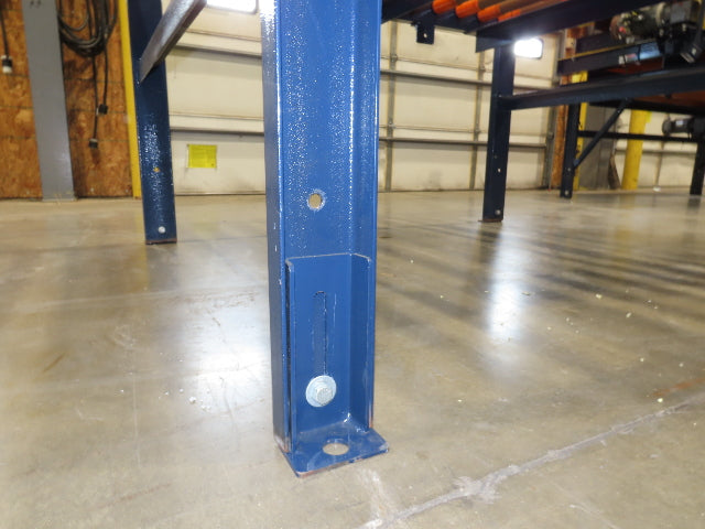 55"x 6' Chain Drive Roller Conveyor 48"BF 1.9" Urethane Roller 460V 3PH 45fpm