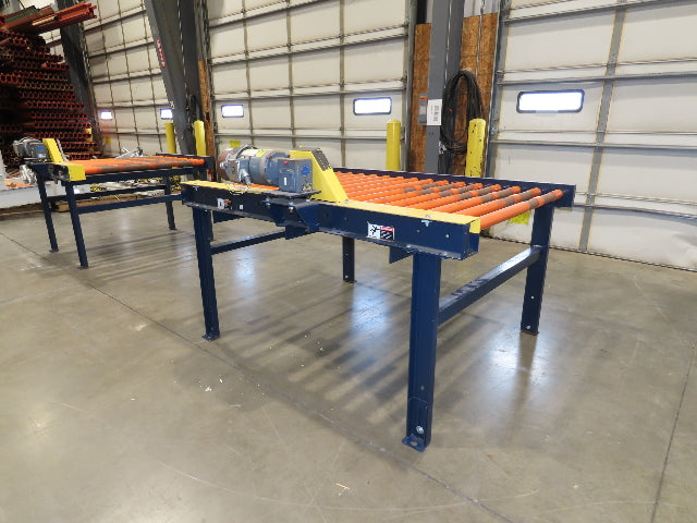 55"x 6' Chain Drive Roller Conveyor 48"BF 1.9" Urethane Roller 460V 3PH 45fpm