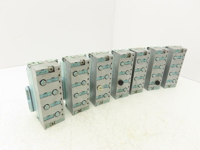 Siemens 6ES7 194-4CA00-0AA0 SIMATIC 8 point Digital Input w/ Connector Lot of 7