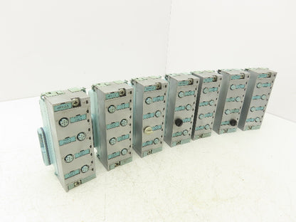 Siemens 6ES7 194-4CA00-0AA0 SIMATIC 8 point Digital Input w/ Connector Lot of 7