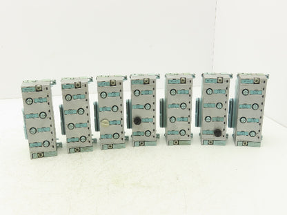 Siemens 6ES7 194-4CA00-0AA0 SIMATIC 8 point Digital Input w/ Connector Lot of 7