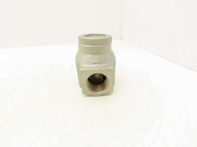 SMC INA-14-88-N12 Check Valve 1-1/4" Uni-Directional Fluid/Air Brass/Stainless