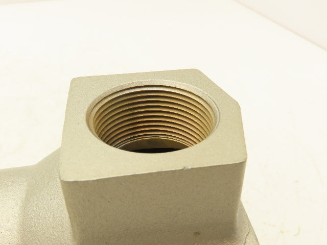 SMC INA-14-88-N12 Check Valve 1-1/4" Uni-Directional Fluid/Air Brass/Stainless