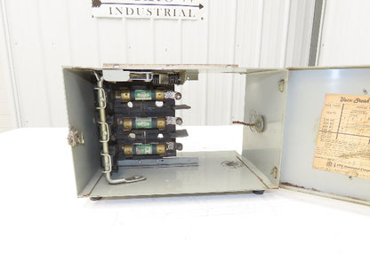 Siemens BOS143524 BD Busway Vacu-break Fusible Disconnect Switch 60A 600V