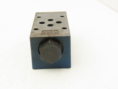 Rexroth Z2S 6-2-64 Hydraulic Check Valve Sandwich Plate Pilot Operated Lot of 3