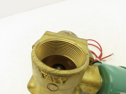 Asco 8211B82 Solenoid Valve 1-1/2" NPTF Normally Closed 120 VAC 10-300 PSI