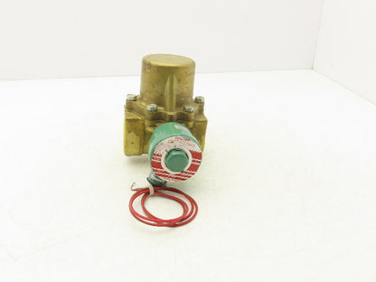 Asco 8211B82 Solenoid Valve 1-1/2" NPTF Normally Closed 120 VAC 10-300 PSI
