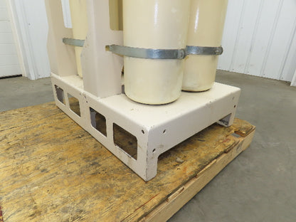 Bauer High Pressure Air Receiver Tank 180L 465 Bar 6744 PSI CO2 ASME Cylinder x4