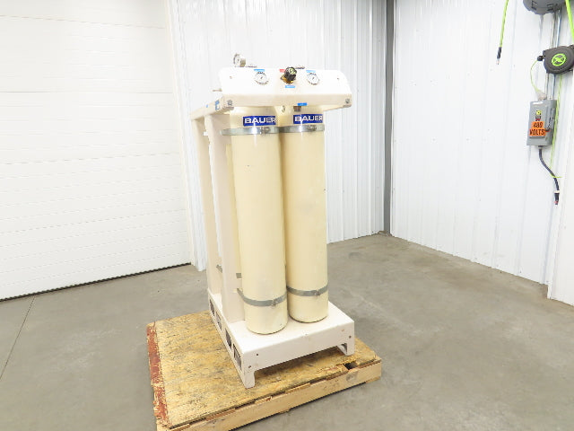 Bauer High Pressure Air Receiver Tank 180L 465 Bar 6744 PSI CO2 ASME Cylinder x4