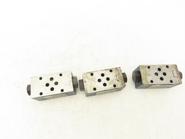 Rexroth Z2S 6-2-64/V Hydraulic Check Valve Sandwich Pilot Operated Lot of 3