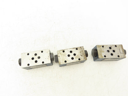 Rexroth Z2S 6-2-64/V Hydraulic Check Valve Sandwich Pilot Operated Lot of 3