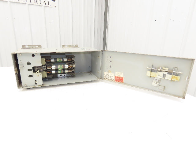 Crouse Hinds Co Fusible Busway Disconnect Switch Bus Plug 100A 240VAC 3PH 3W
