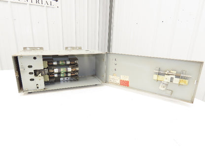 Crouse Hinds Co Fusible Busway Disconnect Switch Bus Plug 100A 240VAC 3PH 3W