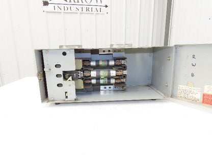 Crouse Hinds Co Fusible Busway Disconnect Switch Bus Plug 100A 240VAC 3PH 3W