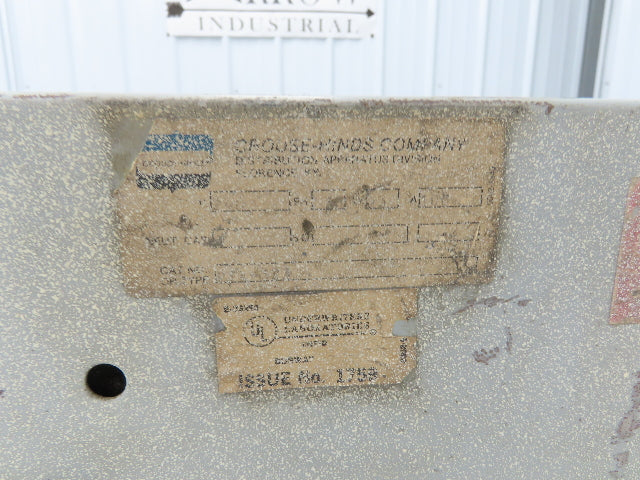 Crouse Hinds Co Fusible Busway Disconnect Switch Bus Plug 100A 240VAC 3PH 3W