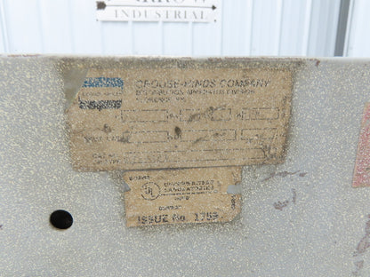 Crouse Hinds Co Fusible Busway Disconnect Switch Bus Plug 100A 240VAC 3PH 3W