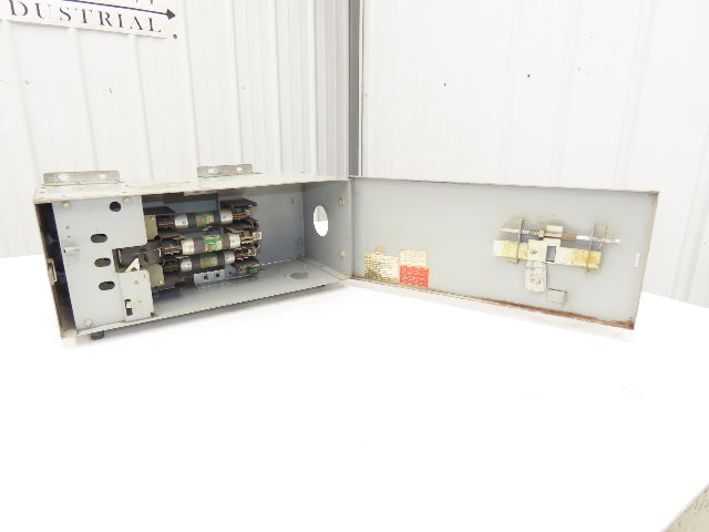 Crouse Hinds Co Fusible Busway Disconnect Switch Bus Plug 100A 240VAC 3PH 3W