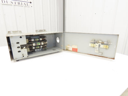 Crouse Hinds Co Fusible Busway Disconnect Switch Bus Plug 100A 240VAC 3PH 3W