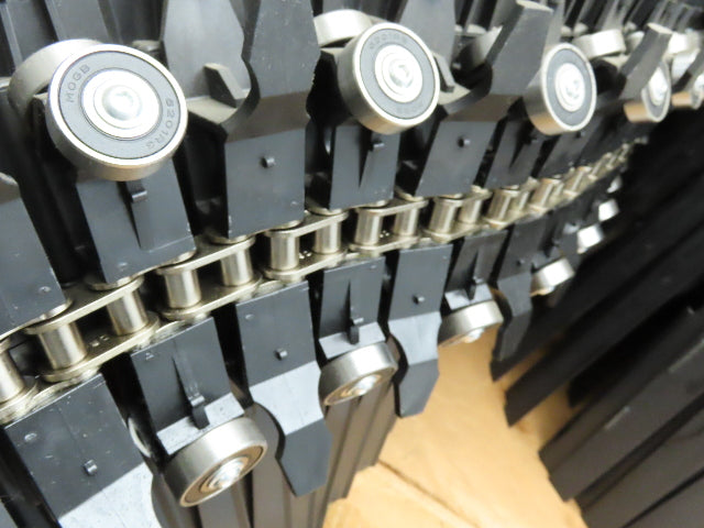 Ryson Elevating Spiral Conveyor 20" Slat Belt Replacement Chain 10' Length