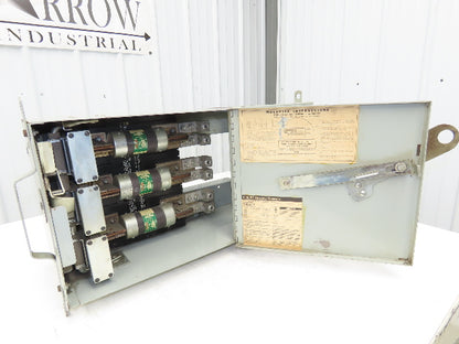 ITE BOS14356 Busway Fusible Disconnect Switch Plug 3-Pole 150Hp 600A 600V 3Ph