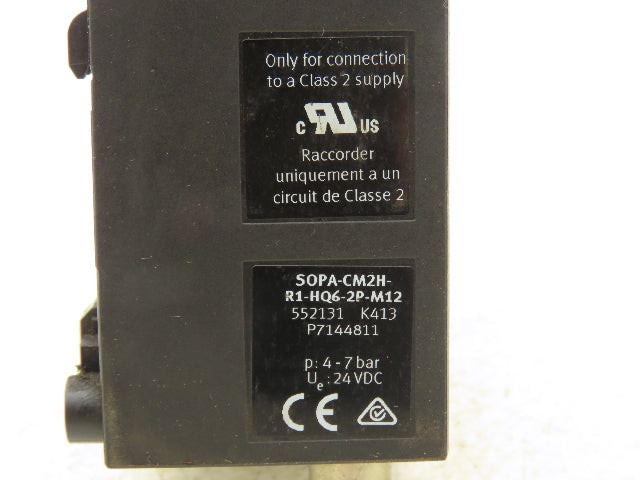 Festo SOPA-CM2H-R1-HQ6-2P-M12 Air Gap Sensor Controller Only 20-200Micron 4-7Bar
