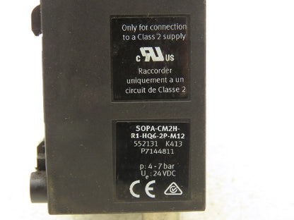 Festo SOPA-CM2H-R1-HQ6-2P-M12 Air Gap Sensor Controller Only 20-200Micron 4-7Bar