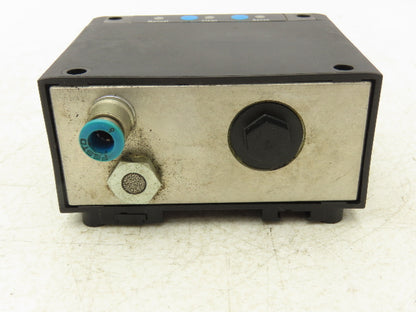 Festo SOPA-CM2H-R1-HQ6-2P-M12 Air Gap Sensor Controller Only 20-200Micron 4-7Bar