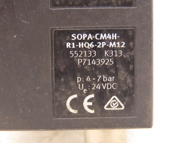 Festo SOPA-CM4H-R1-HQ6-2P-M12 Air Gap Sensor Controller Only 20-200Micron 4-7Bar